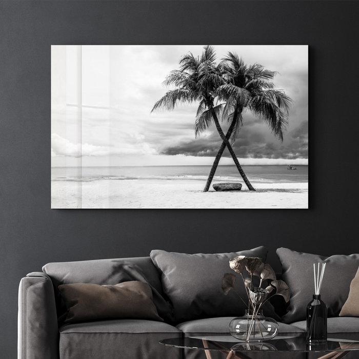 Wallity Pintura Decorativa de Vidrio Templado 46 x 72 cm